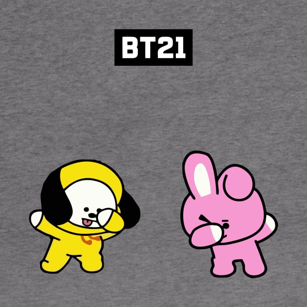 bt21 bts exclusive design 78 by Typography Dose